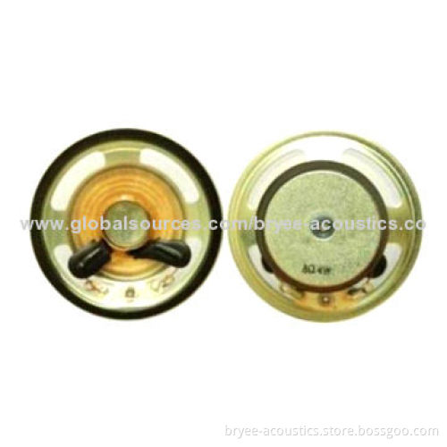 Raw Speaker, Water-resistant, Measures 50.0 x 17.2mm, Voice Range for Outdoor Telecom Devices